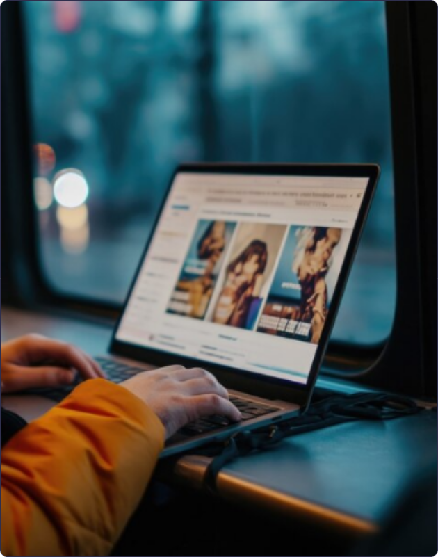 juntar duas fotos online para publicidade