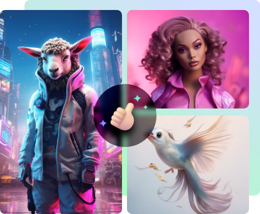 imagem mesclada por ia perfeita natural