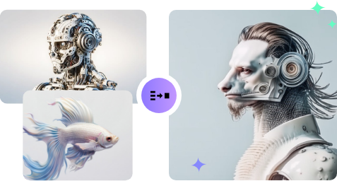 vidmud mesclar fotos com ia